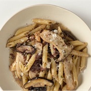 Mushroom and Pancetta Penne