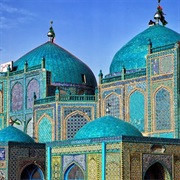 Shrine of Hazrat Ali (Or the Blue Mosque), Mazar-I-Sharif, Afghanistan