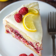 Lemon Raspberry Cake