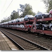 Taking a Train With a Car