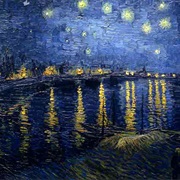 "Starry Night Over the Rhone" by Van Gogh in Paris