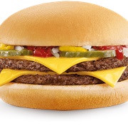 Mc Donald&#39;s Double Cheese Burger