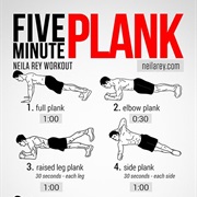 Plank for 5-Minutes