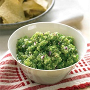 Tomatillo Guacamole