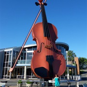 World's Largest Fiddle, Sydney, NS