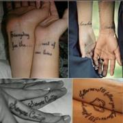 Had a Couples Tattoo Done ?