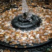 Throw a Penny Into a Fountain