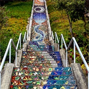 16th Avenue Tiled Steps