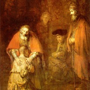 "The Prodigal Son" by Rembrandt in St Petersburg Russia