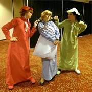 Cinderella & Her Stepsisters - Cinderella