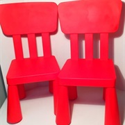 Kids Red Chair