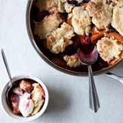 Blackberry Apricot Cobbler