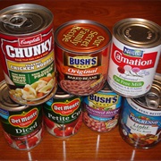 Canned Goods Invented, France - 1809