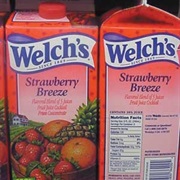 Welch's Strawberry Breeze Juice