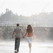 Taking a Walk in the Summer Rain