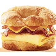 Burger King Bacon Egg and Cheese Croissan'wich