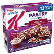 Special K Red Velvet Pastry Crisp