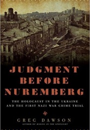 Judgment Before (Greg Dawson)