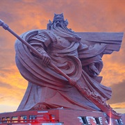 God of War Statue, China