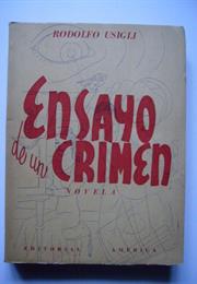 Usigli Ensayo De Un Crimen