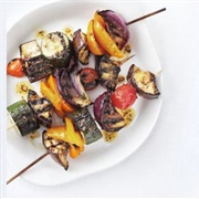 Summer Veg Kebab