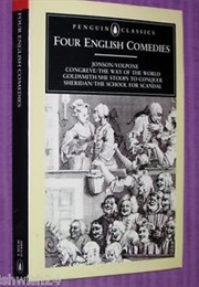Four English Comedies (Congreve/Goldsmith/Jonson/Sheridan)
