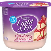 Dannon Light &amp; Fit Strawberry Cheesecake Yogurt