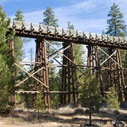 OC & E Woods Line State Trail, Oregon