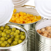 Avoid Canned Food