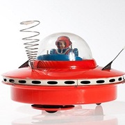 Red Flying Saucer