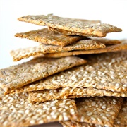 #5 Appetizers and Snacks:  Black Sesame Wonton Chips