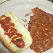 Hot Dogs and Baked Beans
