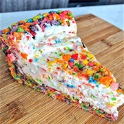 Fruity Pebbles Cheesecake