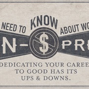 Work for a Non-Profit