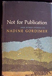 Not for Publication and Other Stories (Nadine Gordimer)