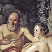 Hendrik Goltzius - Lot and His Daughters
