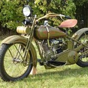 1926 Harley Davidson Motorcycle