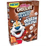 Chocolate Frosted Flakes With Marshmallows