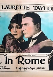 One Night in Rome (1924)