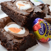 Creme Egg Brownies