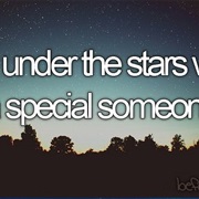 Lay Under the Stars With a Special Someone
