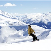 Snowboarding at Whistler