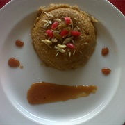 Semolina and Jaggery Pudding