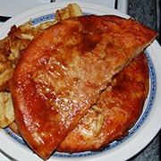 Deep Fried Pizza Supper