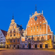 House of the Blackheads in Riga, Latvia