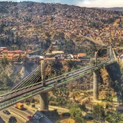 The Triplets Bridges, Bolivia