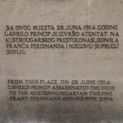 Franz Ferdinand Assassination Site, Sarajevo, Bosnia & Herzegovina