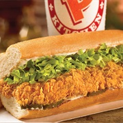 Popeye's Chicken Po' Boy