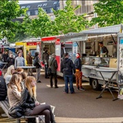 Go to a Food Truck Festival