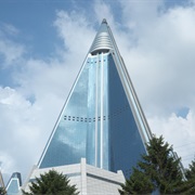 Ryugyong Hotel, Pyongyang, North Korea